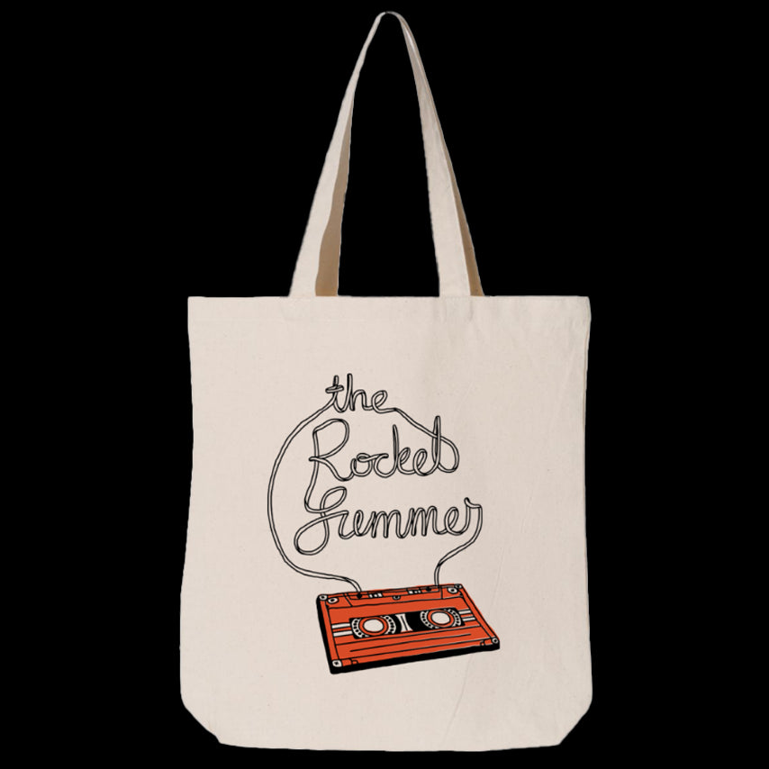 the rocket summer Cassette - Natural Tote Bag