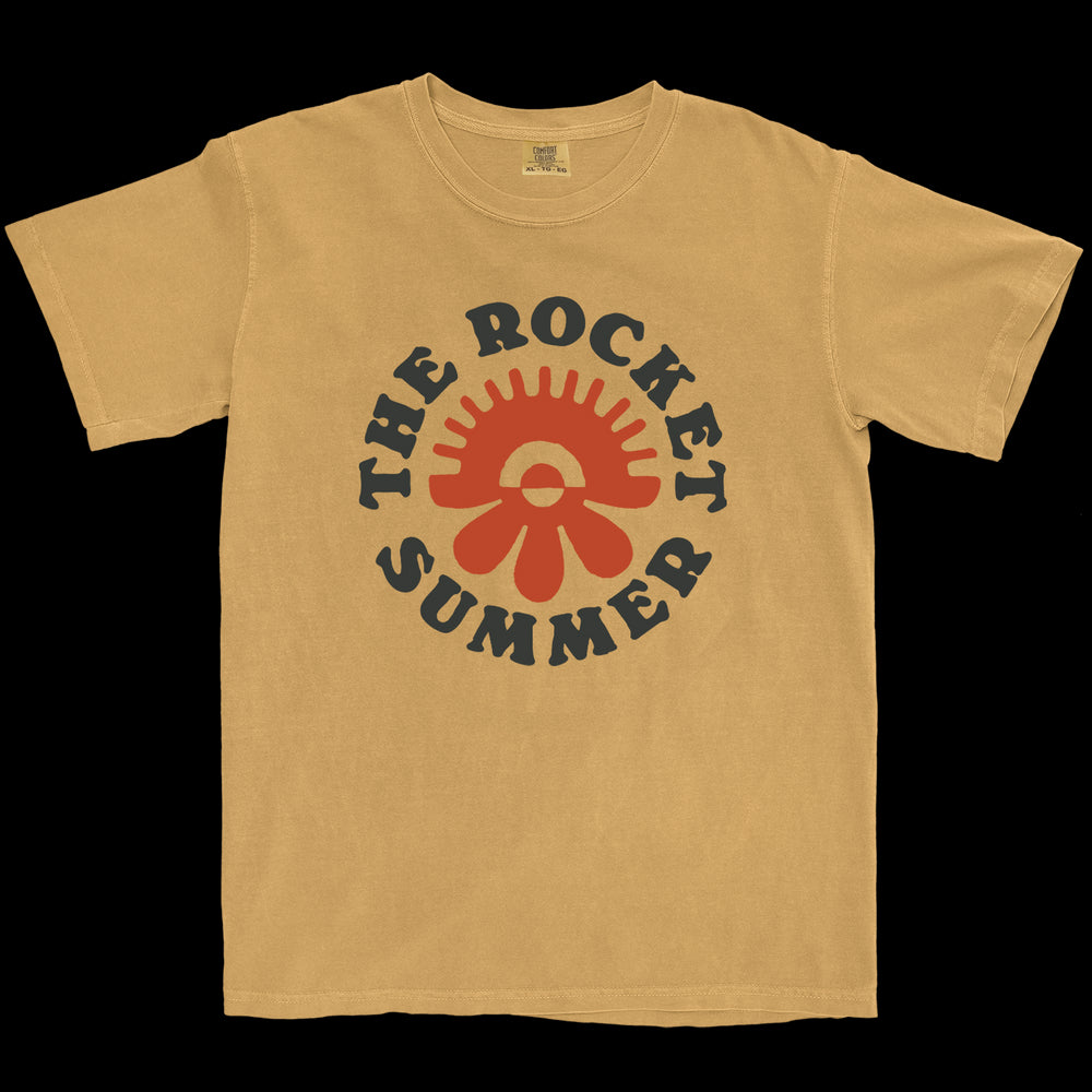 the rocket summer Sun Bloom - Mustard T-Shirt
