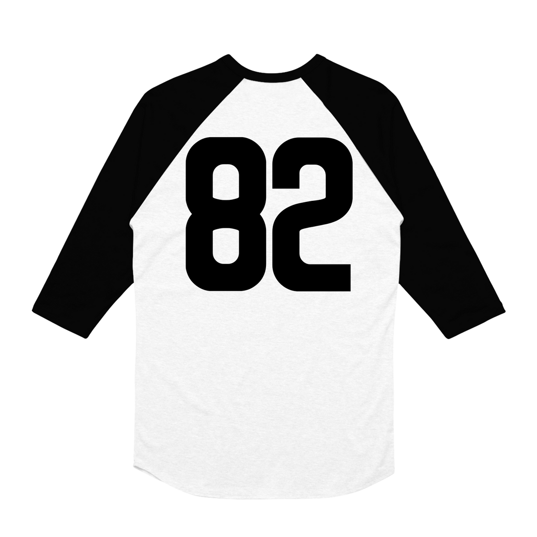 totally tubular festival Tubular 82 - White/Black Raglan back
