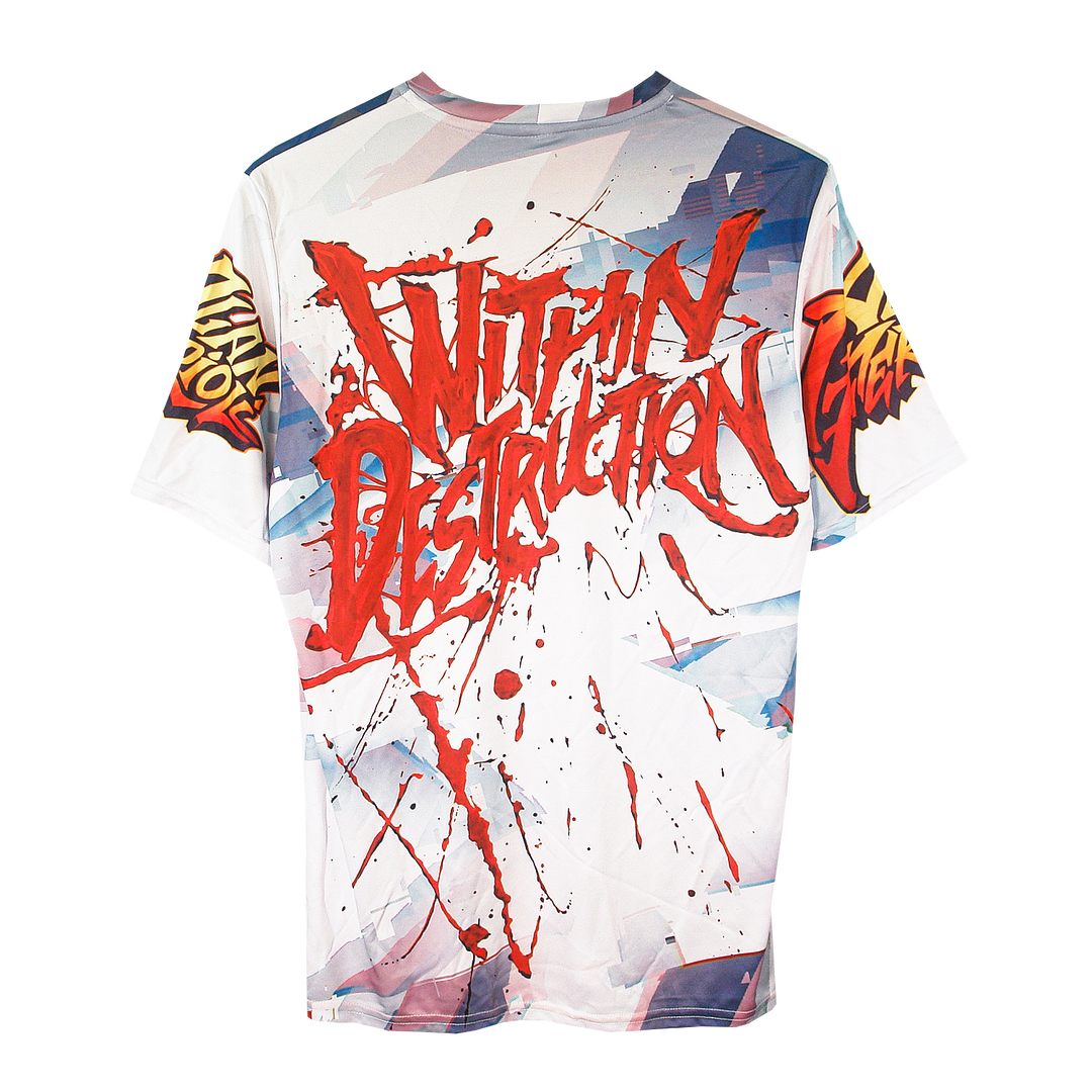 within destruction Anime All Over - Sublimation t-shirt back