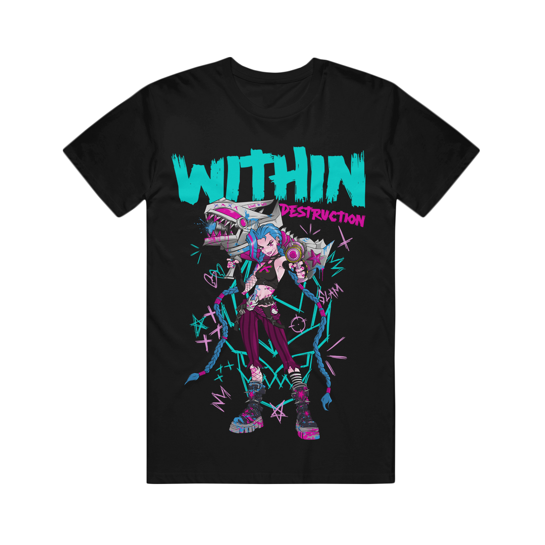 within destruction Arcane - Black T-Shirt