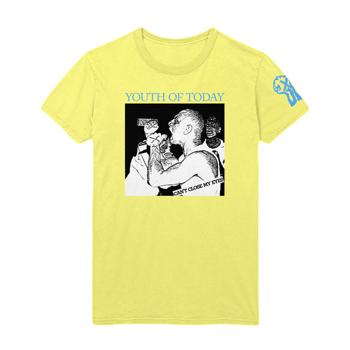youth of today Can't Close My Eyes Tracklist - Cornsilk T-Shirt front