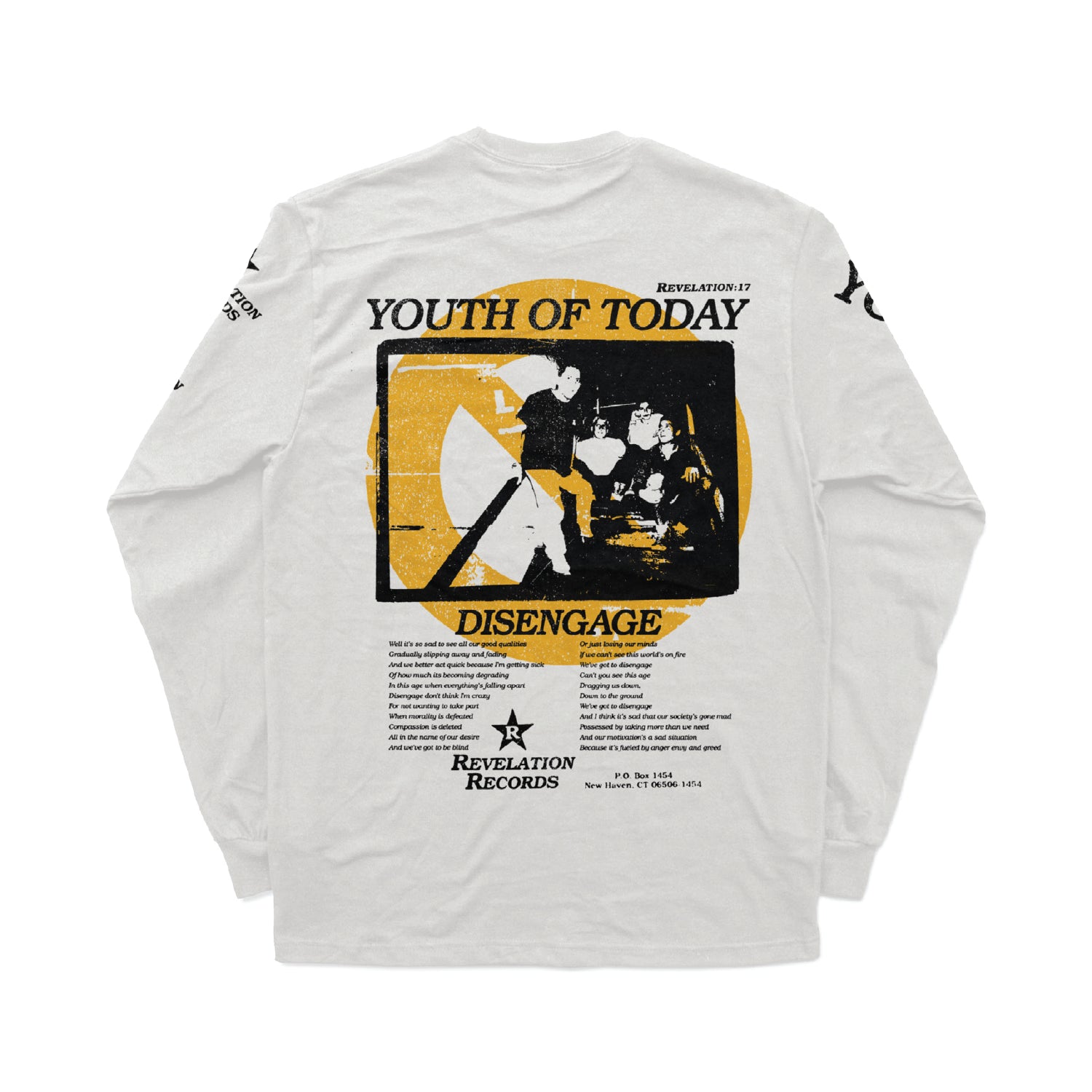 カットソー(長袖/七分) TODAY edition RINGER YOKO LONG SLEEVE youth_of_today_Disengage_-