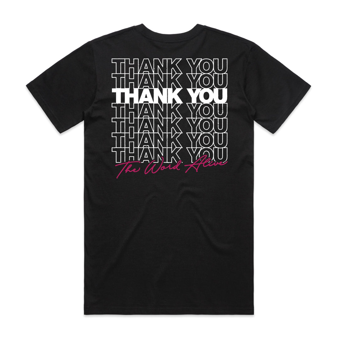 Thank You! Black Tee
