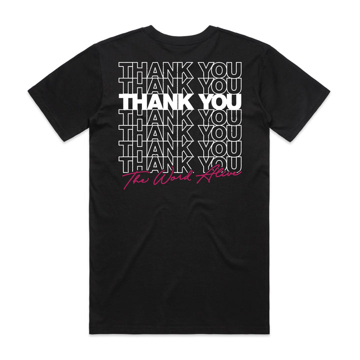 Thank You! Black Tee