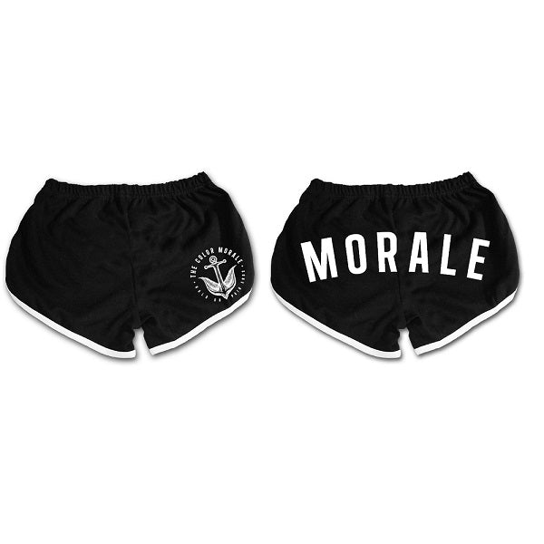 Morale Black Booty Shorts