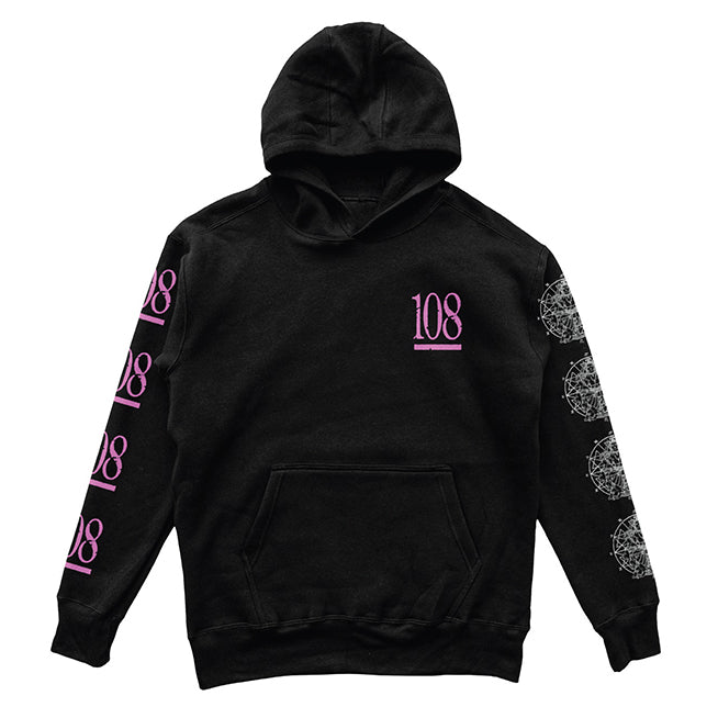 108 Yantra Black Pullover front