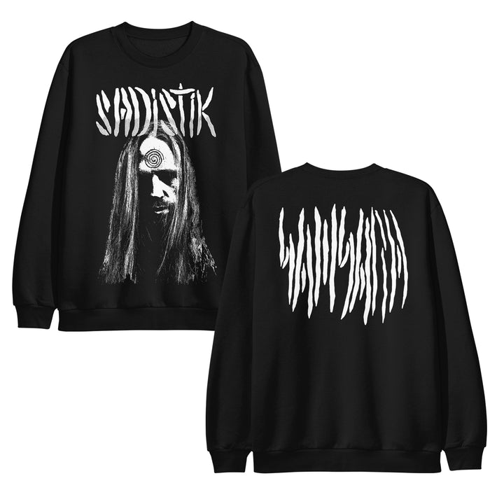 Samsara Black Crewneck Sweatshirt