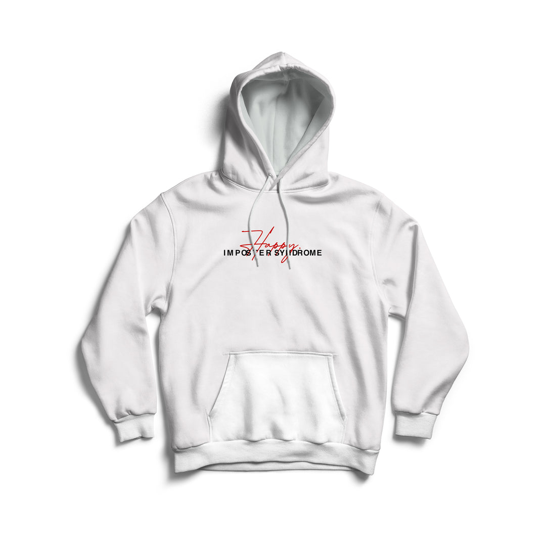 Imposter Syndrome White Hoodie