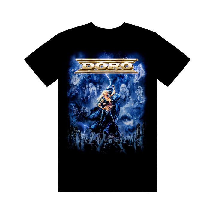 Triumph And Agony Live Black Tee