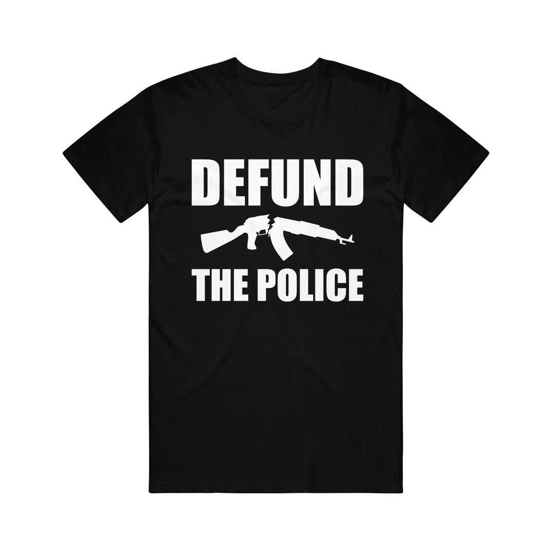 Defund The Police Black Tee