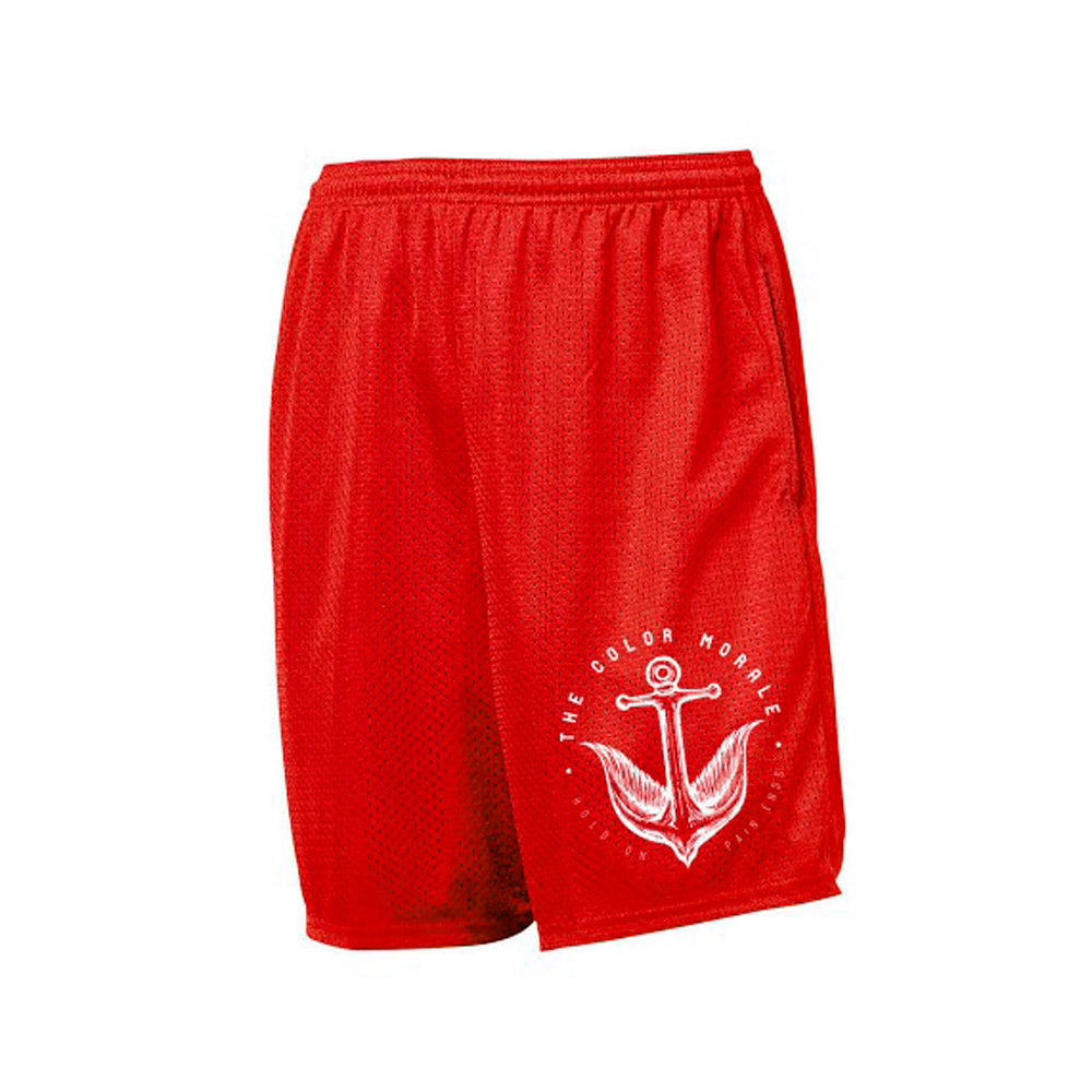 Anchor Red Shorts