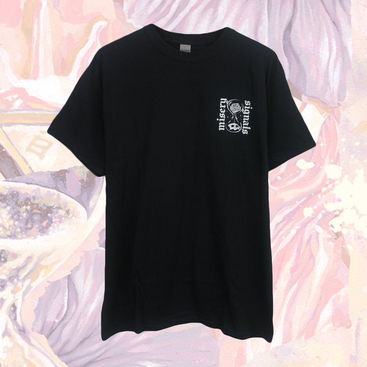 Hourglass Black Tee