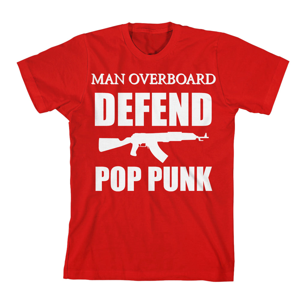 Defend Pop Punk Red Tee