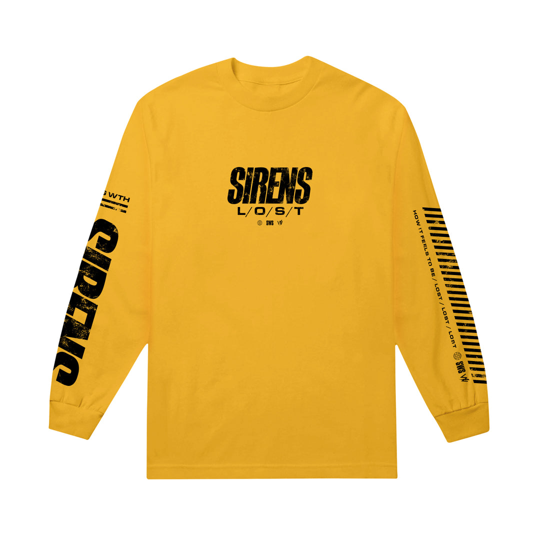 L/O/S/T Gold Long Sleeve