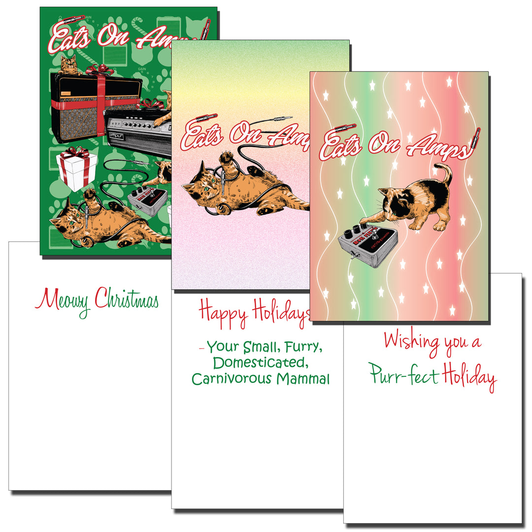 Set Of 3 Christmas Cards