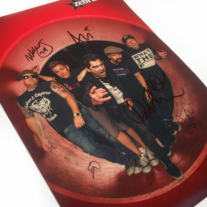 Limited SIGNED Band Photo Poster