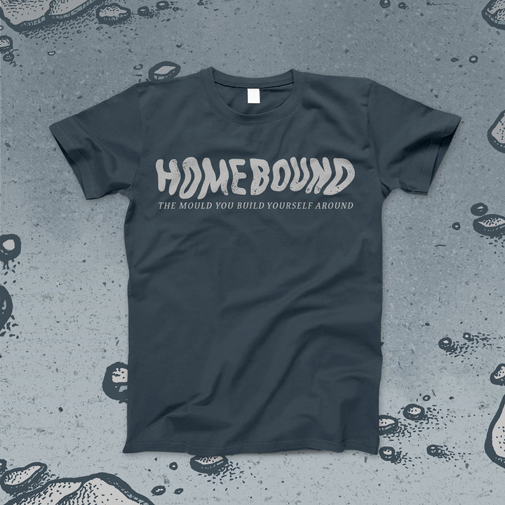 The Mould You Build Yourself Around Navy Tee