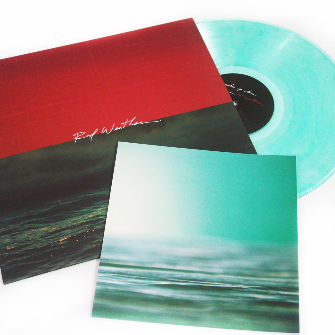 Red Weather Clear/White Marbled Vinyl
