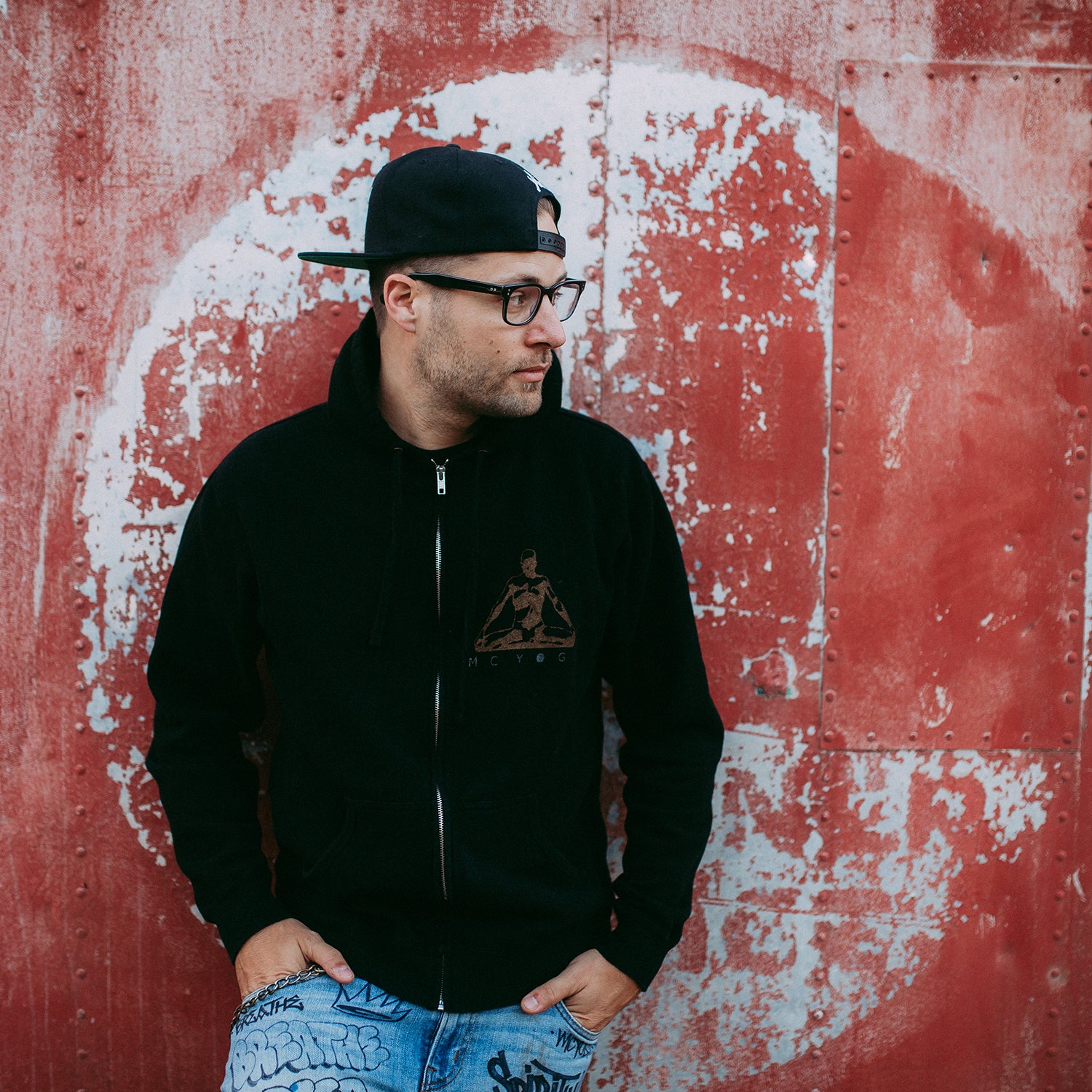 Spiritual Graffiti Black Zip Up Hoodie – MerchNow