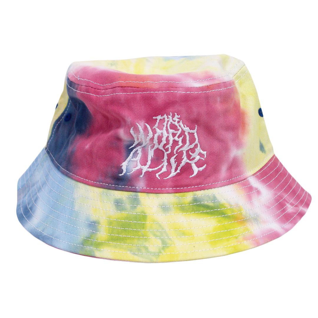 Logo Rainbow Tie Dye Bucket Hat