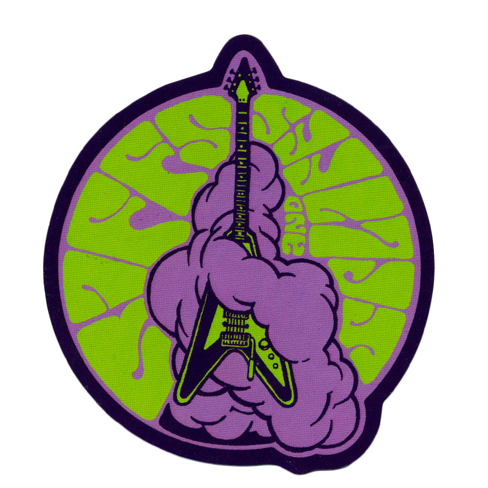 Riffs & Spliffs Green/Purple Sticker