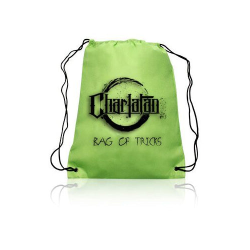 Bag Of Tricks Green Cinch Bag
