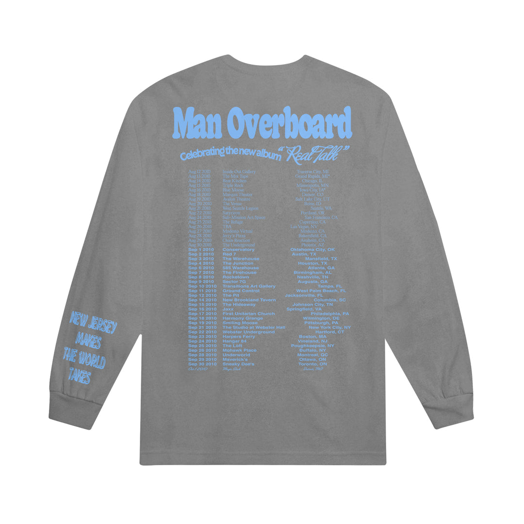 NJ World Favorite Grey Long Sleeve