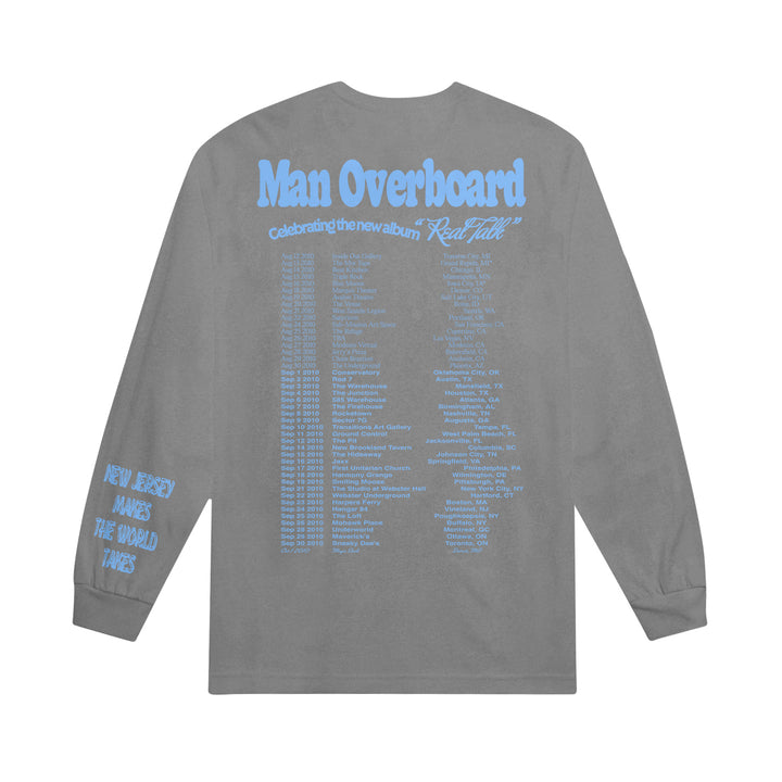 NJ World Favorite Grey Long Sleeve