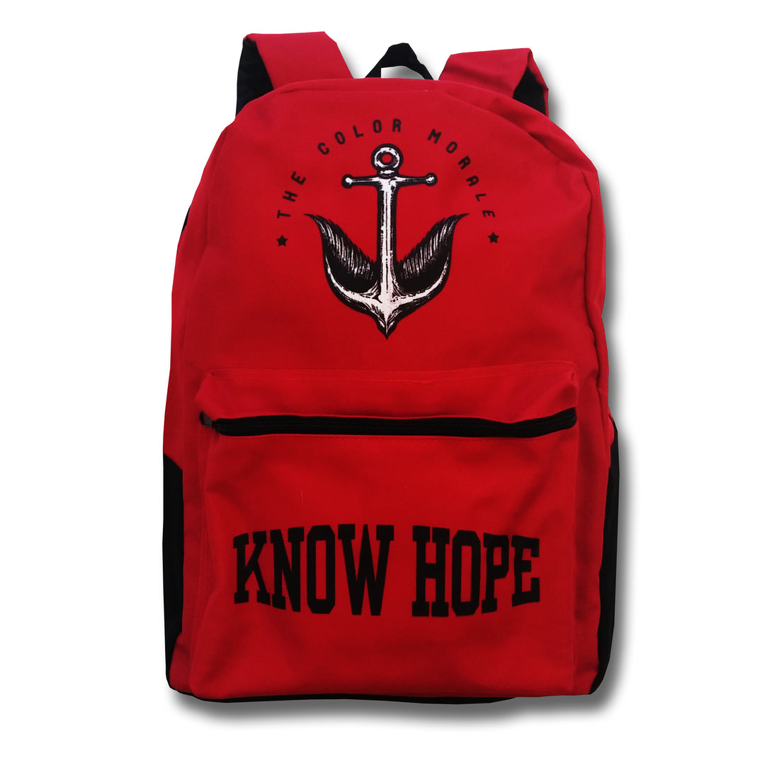 Know Hope Red/Black Backpack