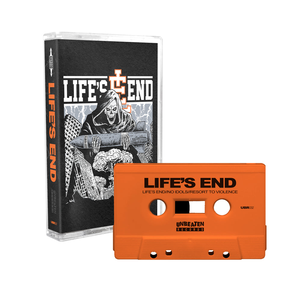 Life's End - Opaque Orange Cassette – MerchNow