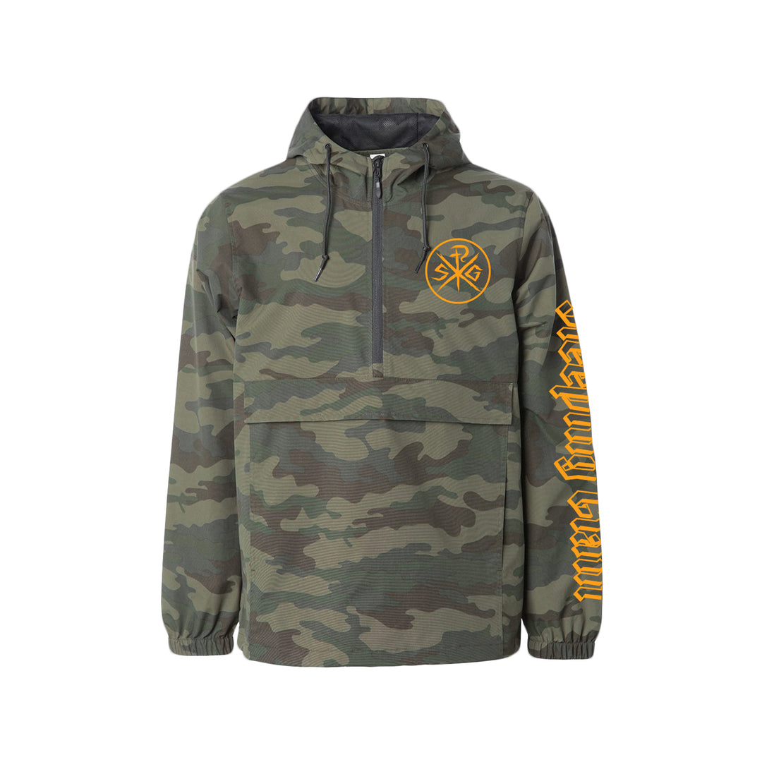Kingdom Over Everything Camo Windbreaker Jacket