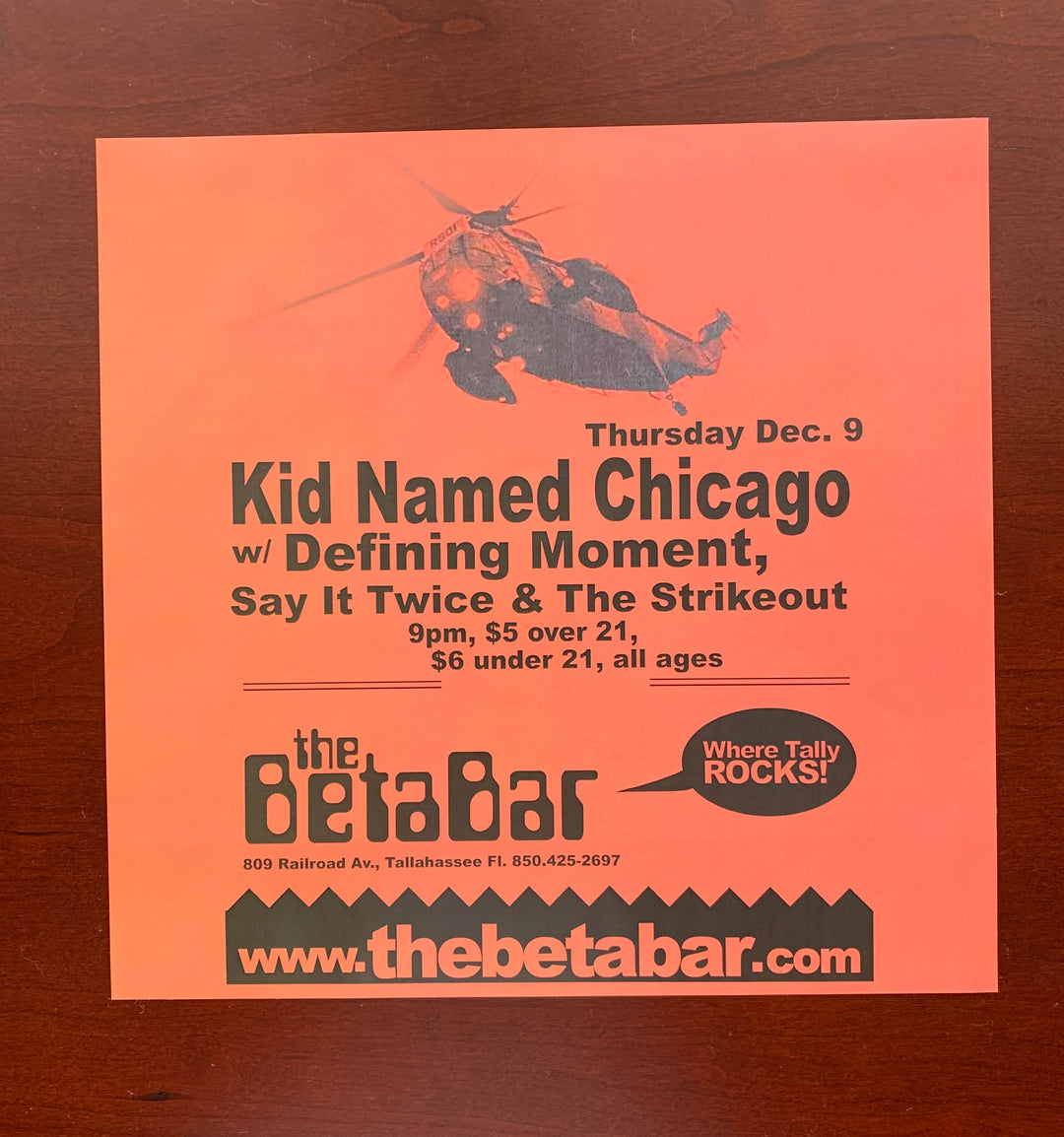 Defining Moment/ Kid Named Chicago EP Black Vinyl