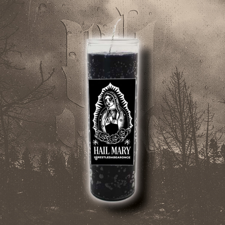 Hail Mary Black Candle
