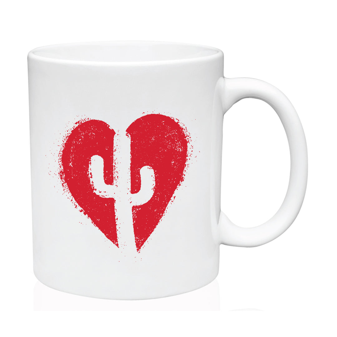 Heart White Coffee Mug