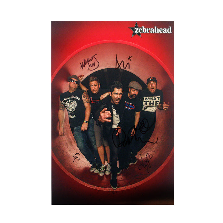 Limited SIGNED Band Photo Poster