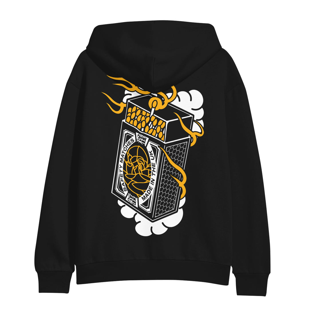 Caskets Matchbox - Black Pullover back