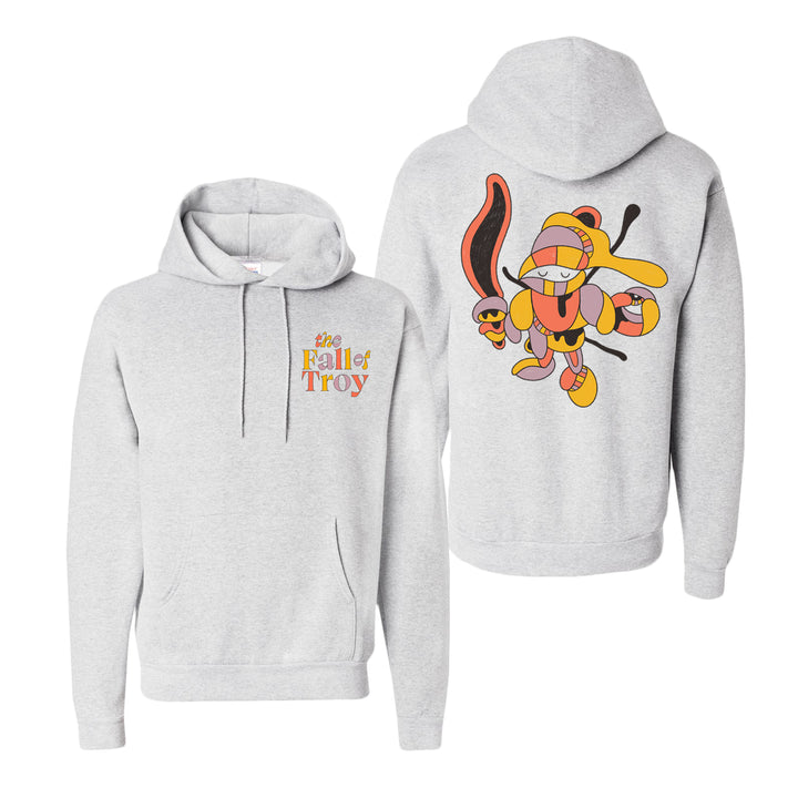 Knight Ash Hoodie front and back