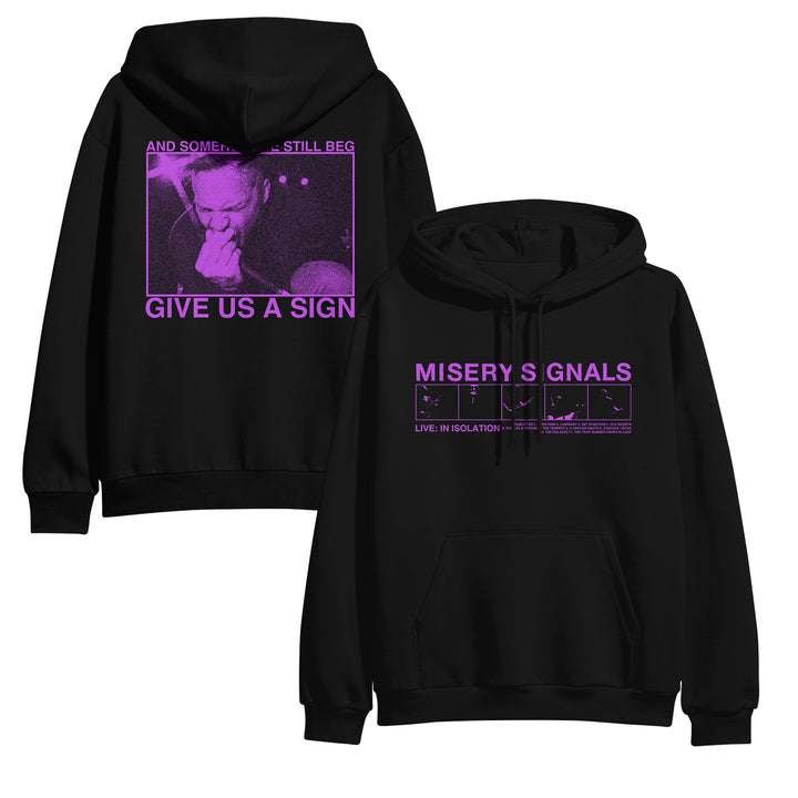 Give Us A Sign Black Hoodie