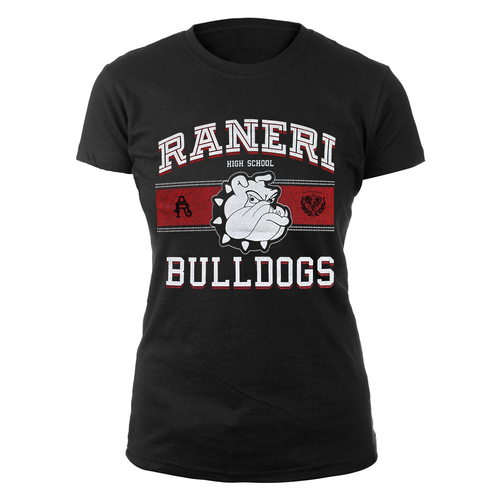 anthony raneri Bulldogs - Ladies Black T-Shirt