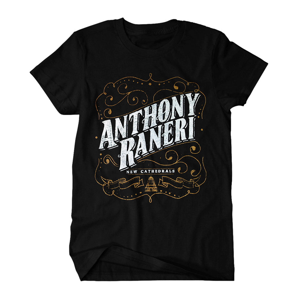 anthony raneri New Cathedrals - Black T-Shirt