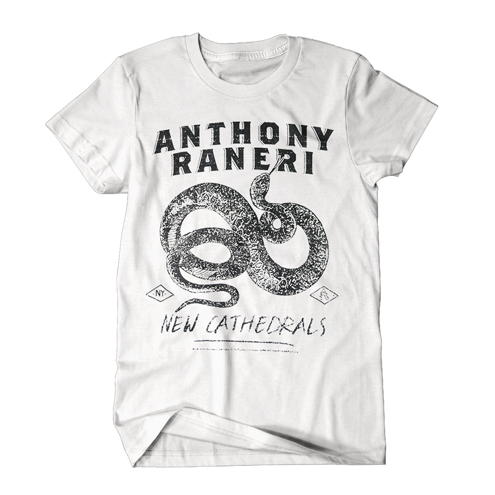anthony raneri Snake - White T-Shirt