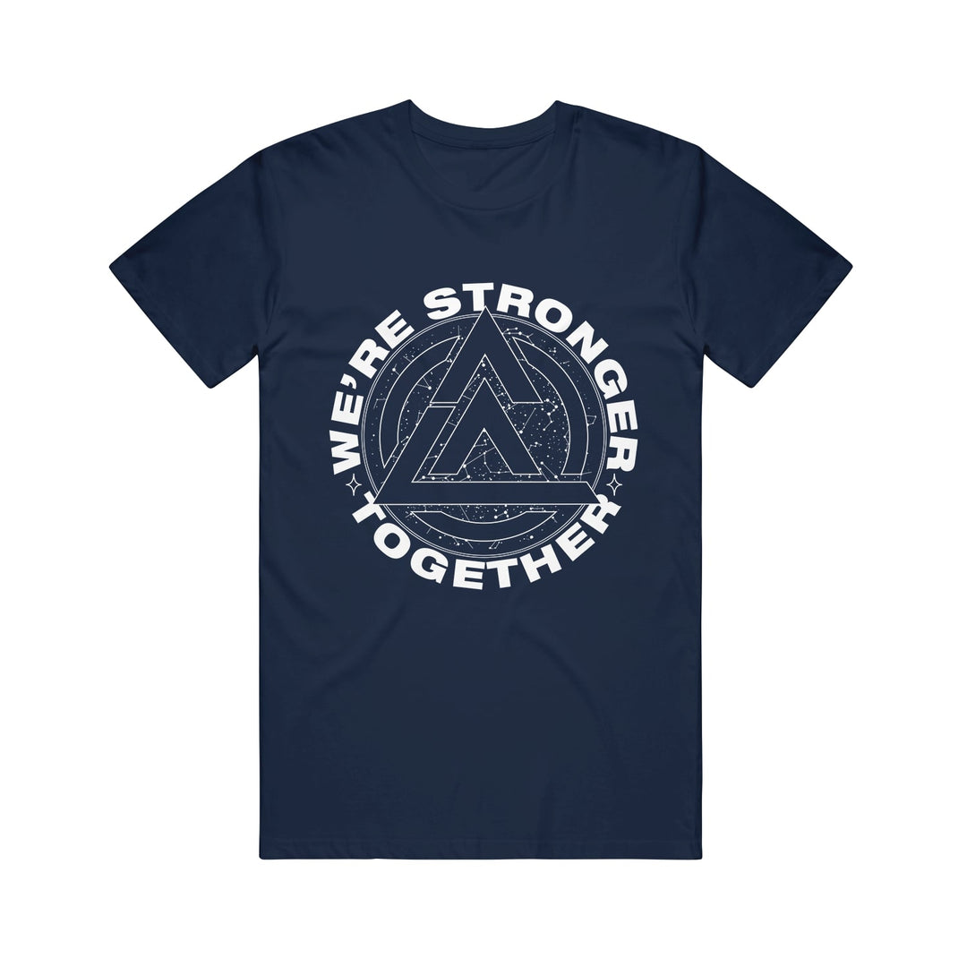awake at last Stronger Together - Navy T-Shirt