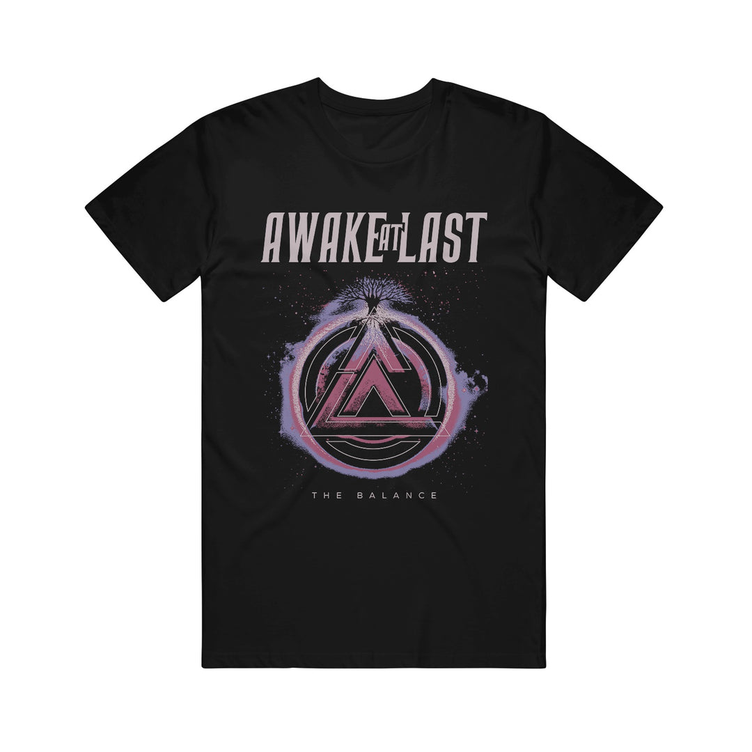 awake at last The Balance - Black T-Shirt