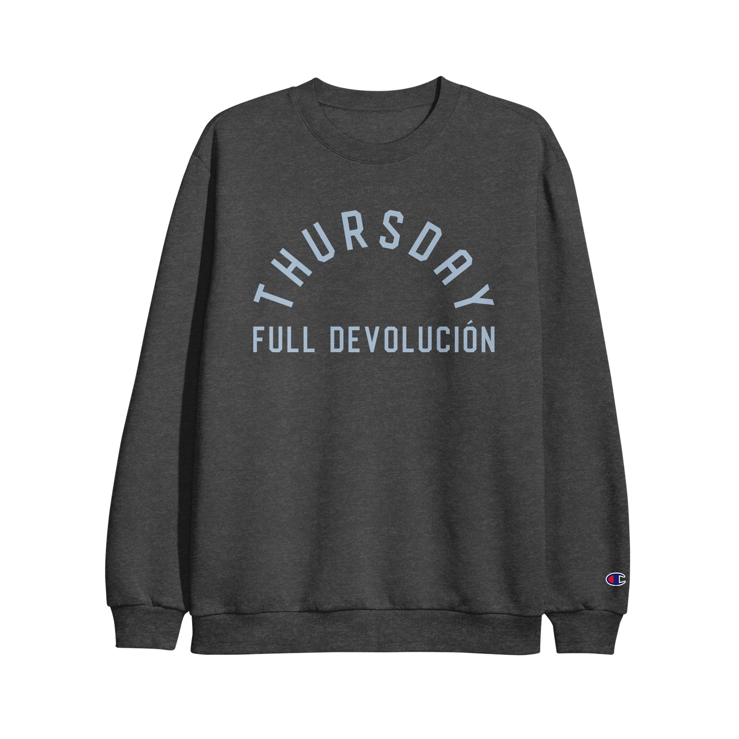 Champion best sale charcoal sweatshirt