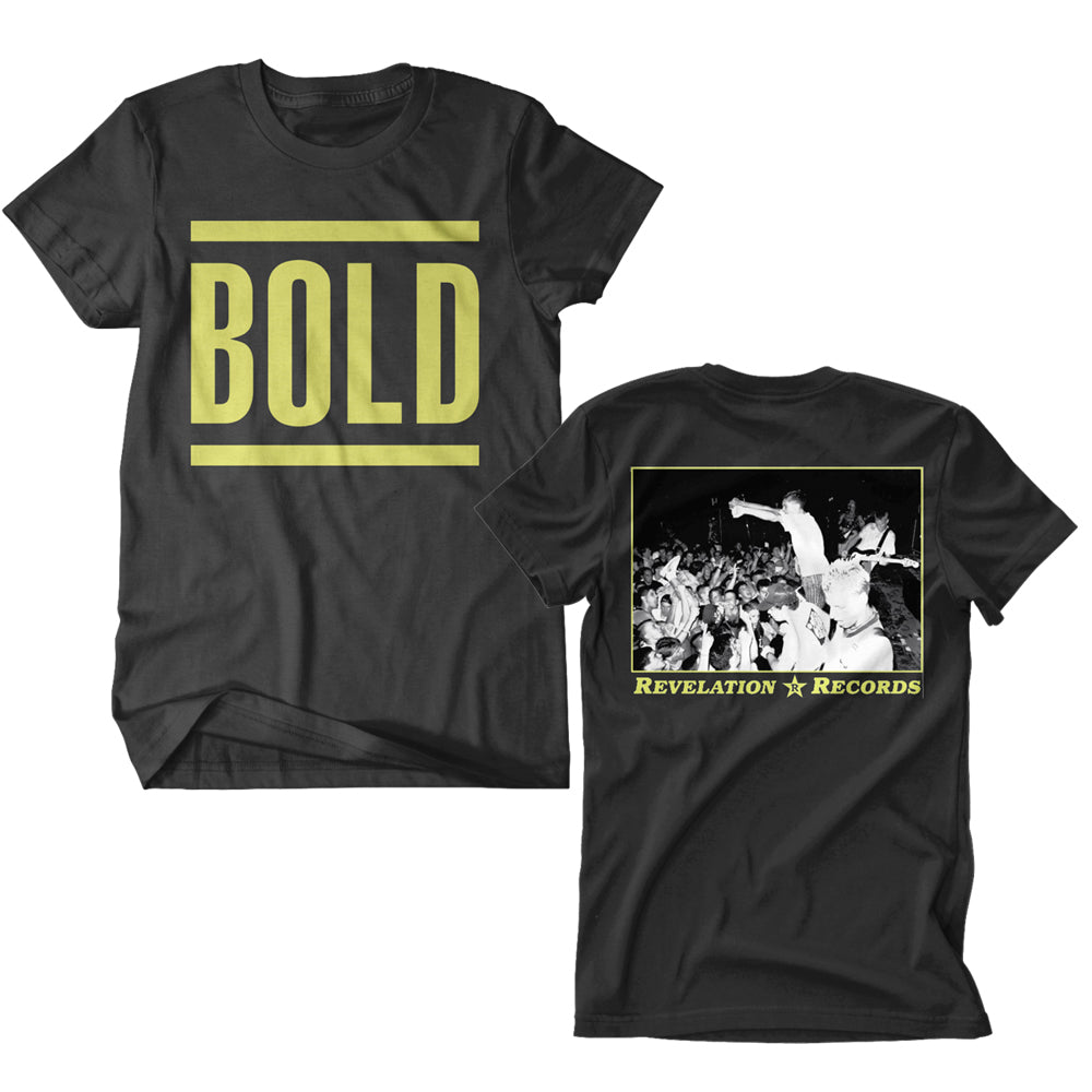 bold Bars - Logo Charcoal T-Shirt
