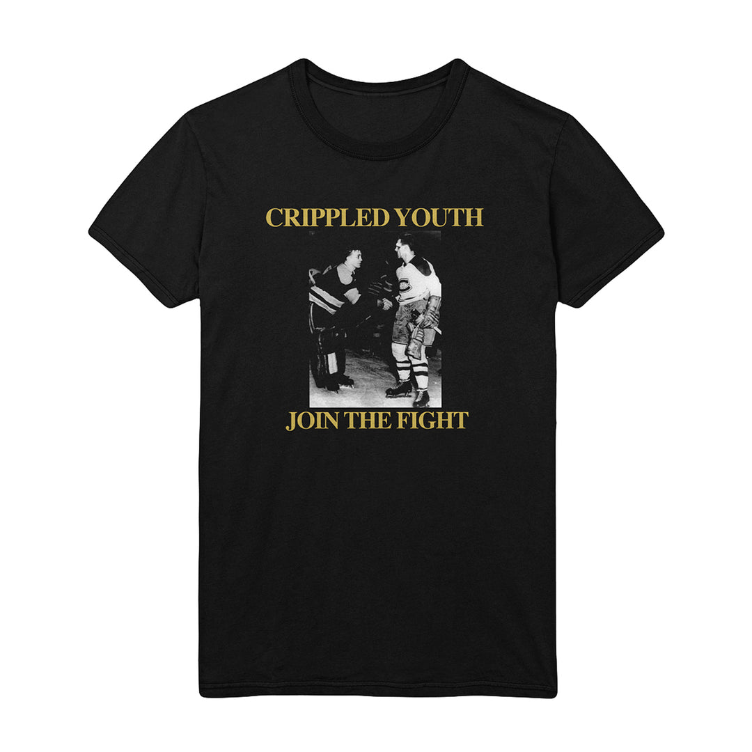 bold Crippled Youth - Black T-Shirt