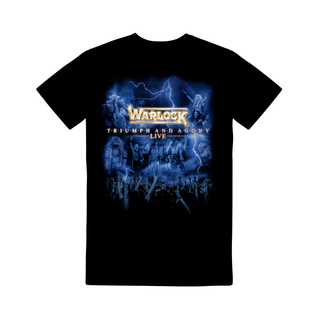 Triumph And Agony Live Black Tee