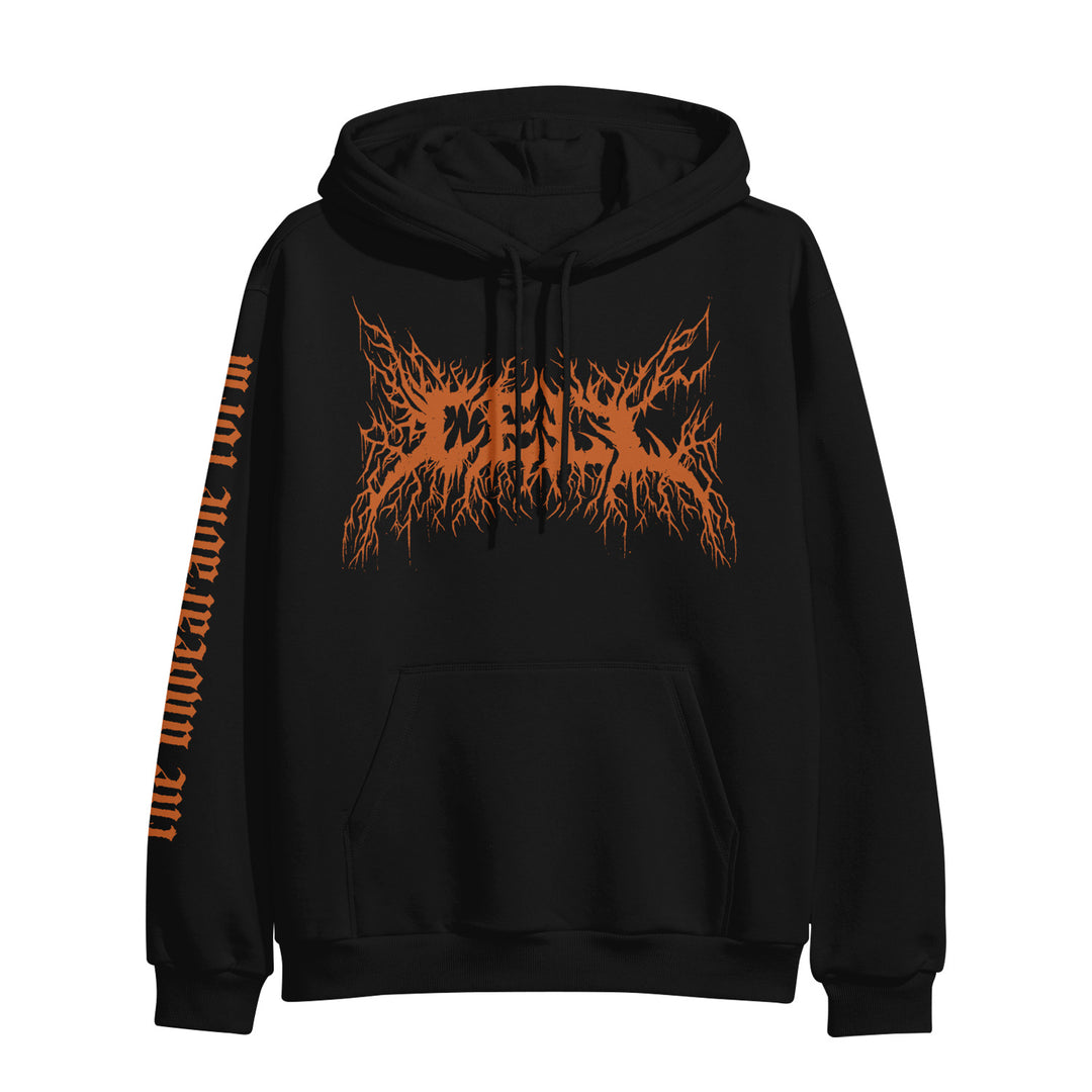 The Unbearable Form - Black Hoodie front
