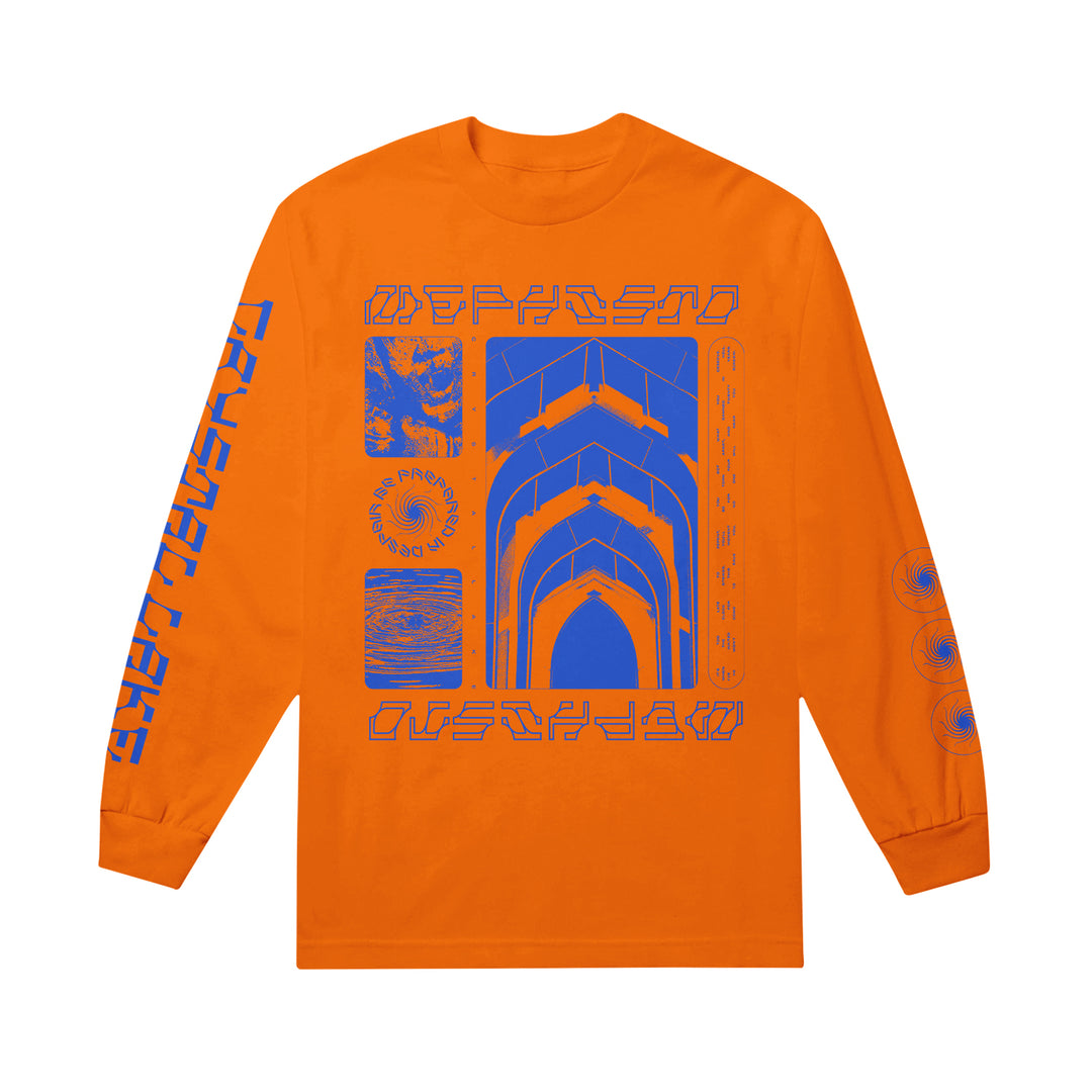 crystal lake Mephisto Safety Orange Long Sleeve